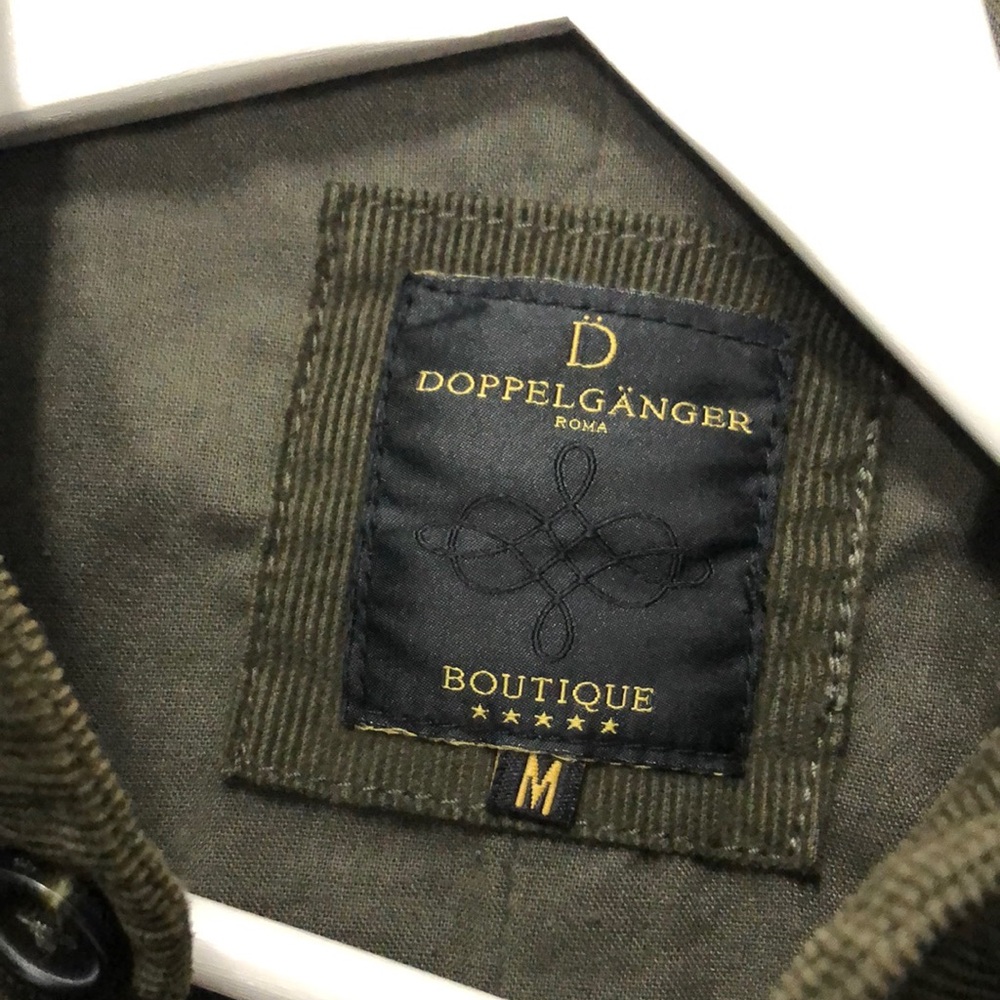 Doppelgänger Men's Olive Green Corduroy Jacket - Picture 10 of 10